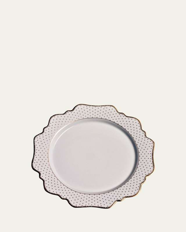 Simply Anna Antique Polka Salad Plate